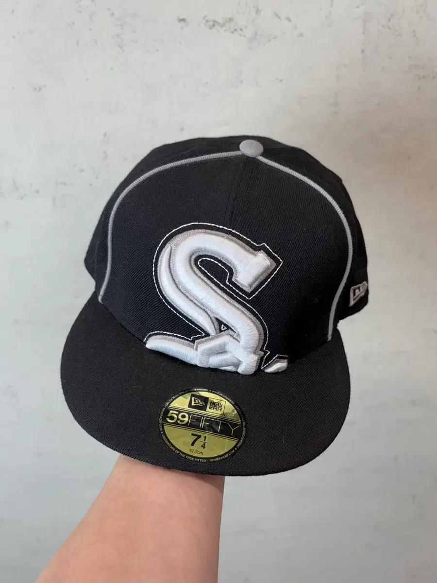 MLB 엠엘비 뉴에라 빅 언더 화이트삭스 빈티지 캡