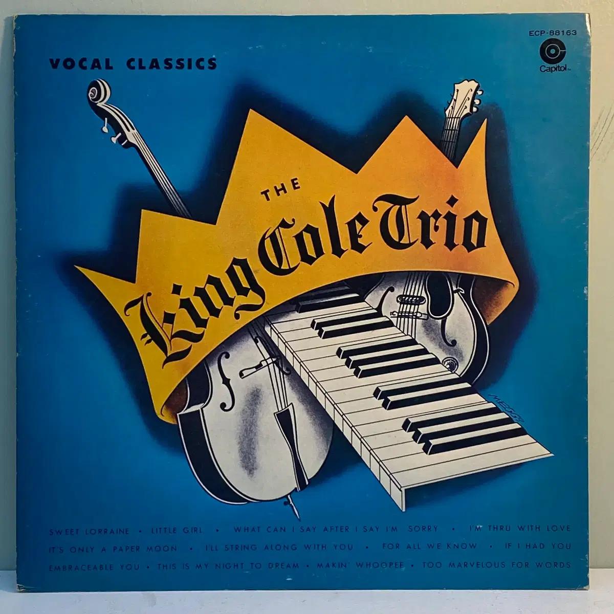 (LP-재즈보컬) The King Cole Trio