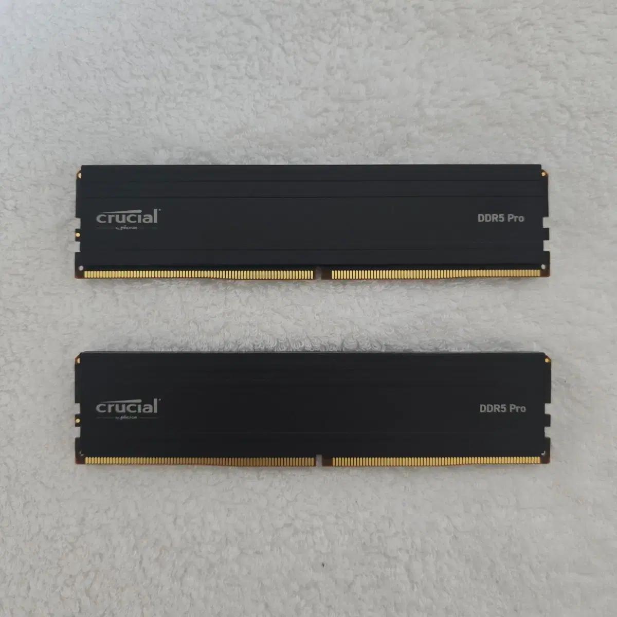 DDR5 마이크론 크루셜 PRO 32(16*2)GB