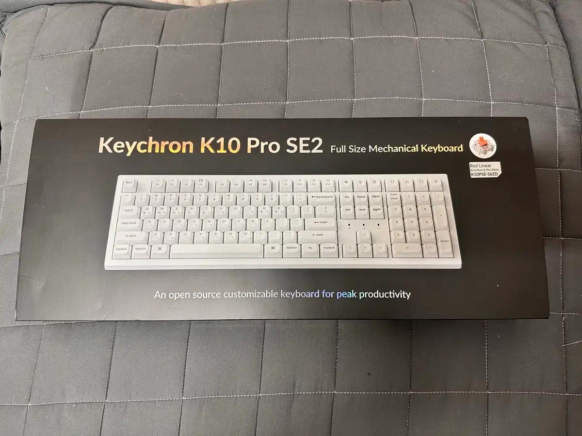 Keychron K10 Pro SE2 저소음적축 풀배열 키보드