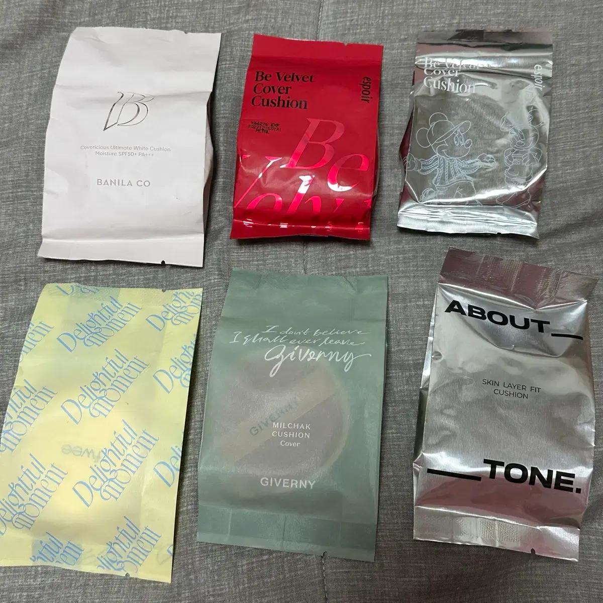 쿠션 리필(에스쁘아_바닐라코_퓌_지베르니_어바웃톤)