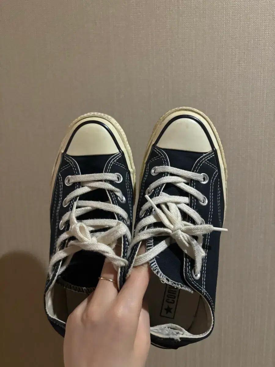 컨버스 척 70 블랙 225