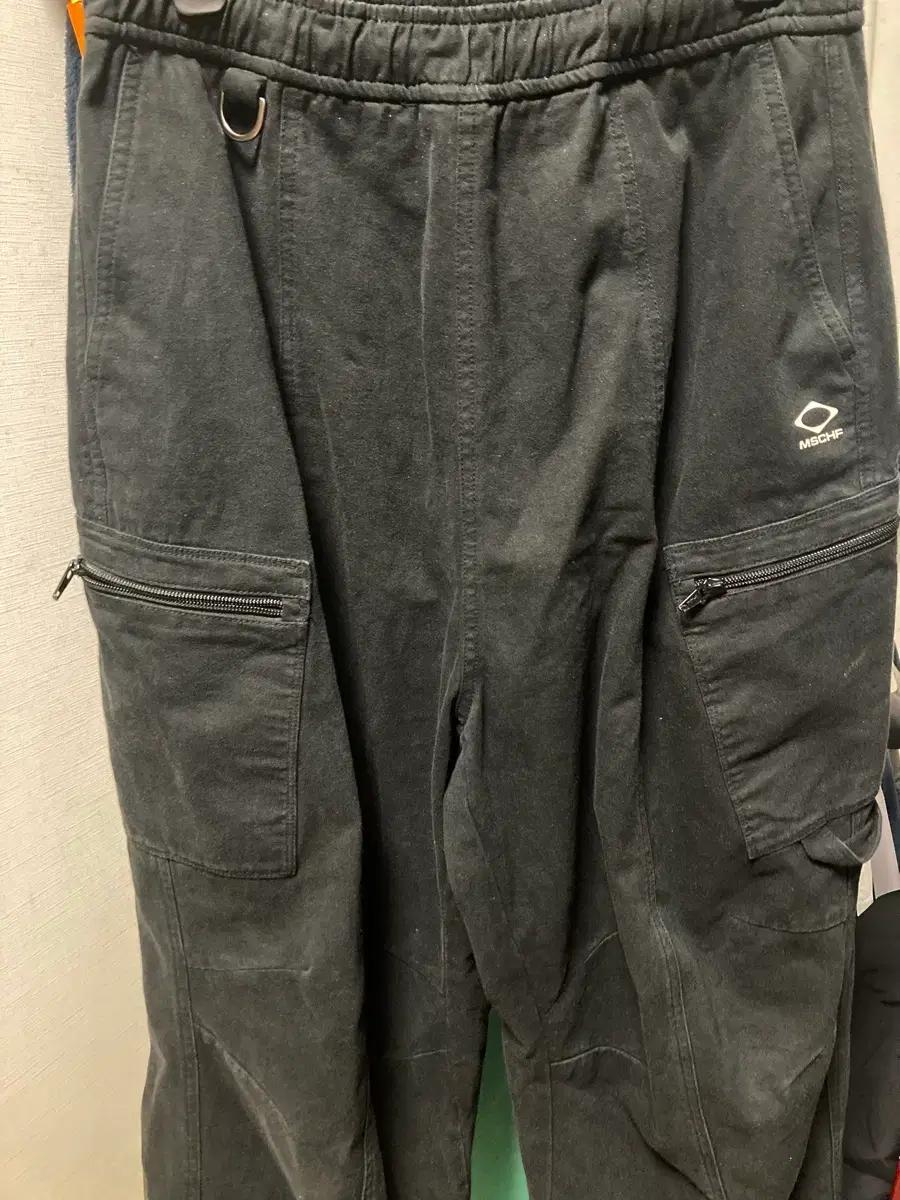 미스치프 DRAWSTRING BAGGY PANTS BLACK M