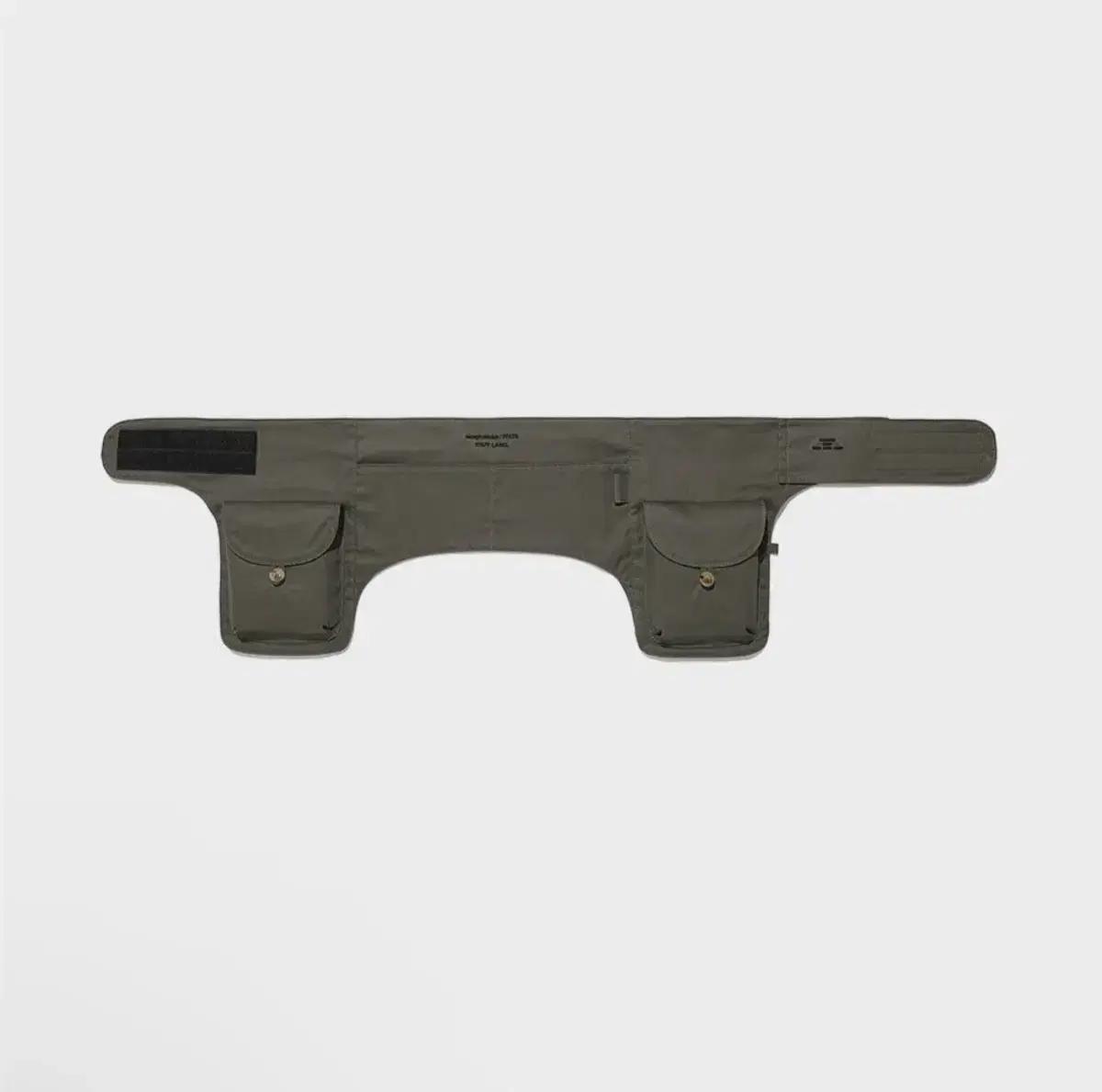 나이스고스트클럽 FFATS BELT POCKET BAG_CHARCOAL