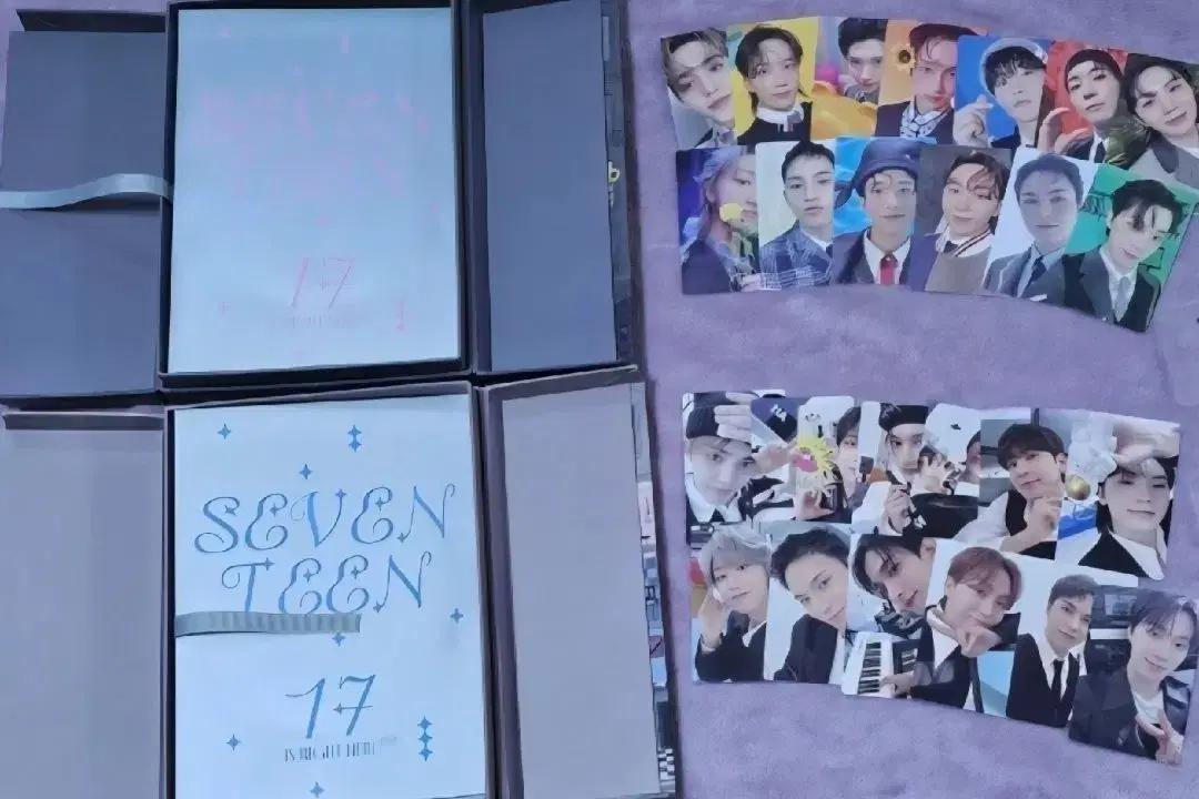 세븐틴 17 IS RIGHT HERE / HEAR 13인 포카 양도 판매