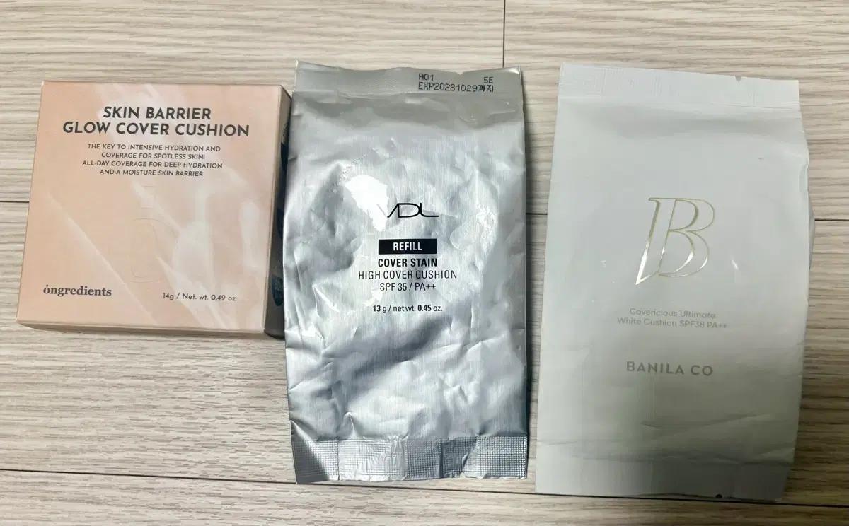 쿠션 리필,본품 판매해요 바닐라코 브이디엘 온그리디언츠