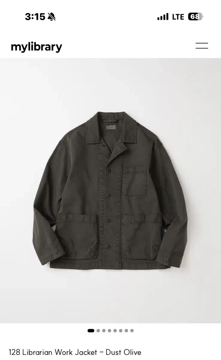 마이라이브러리 128 work jacket (M) 구매원합니다