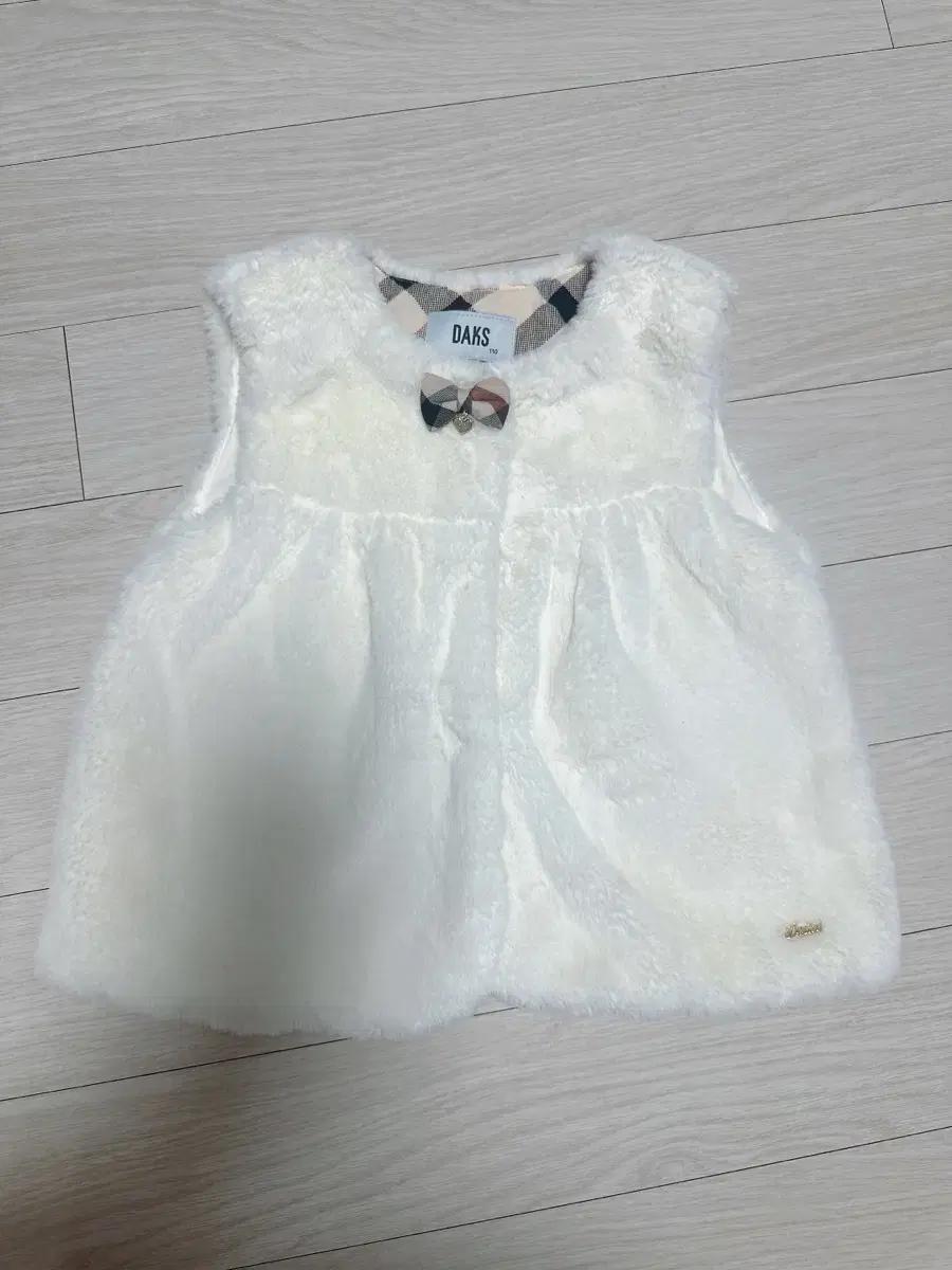 아기 닥스 털조끼 110