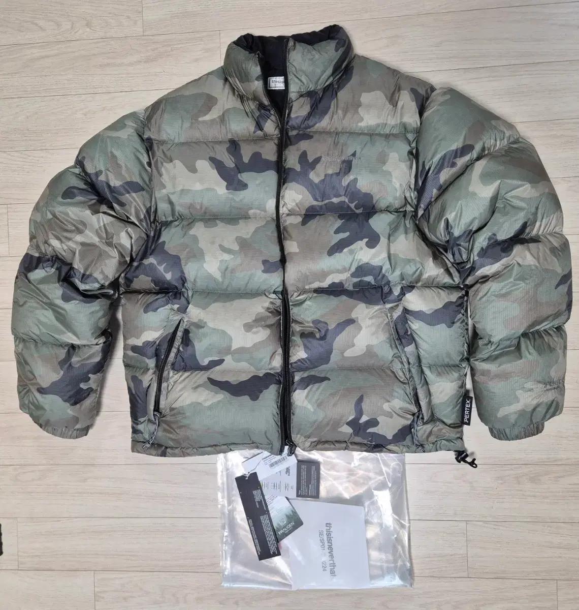 디스이즈네버댓 PERTEX Reversible T 다운 패딩 자켓 (양면
