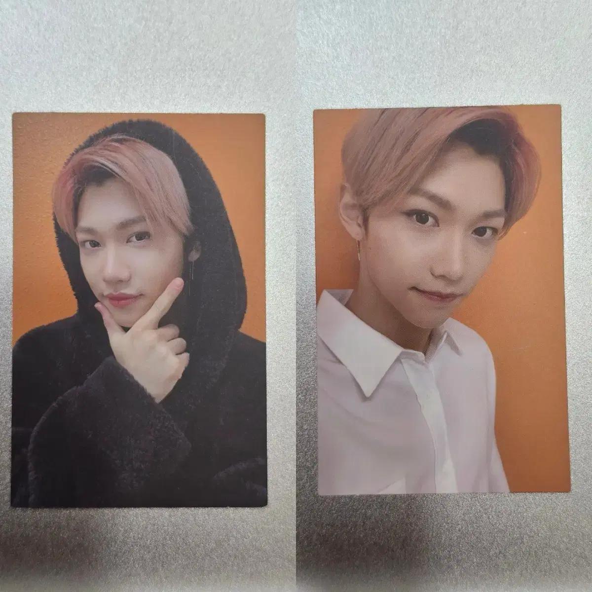 스트레이키즈 필릭스 고생 신메뉴 앨포 양면 포카 이용복 skz
