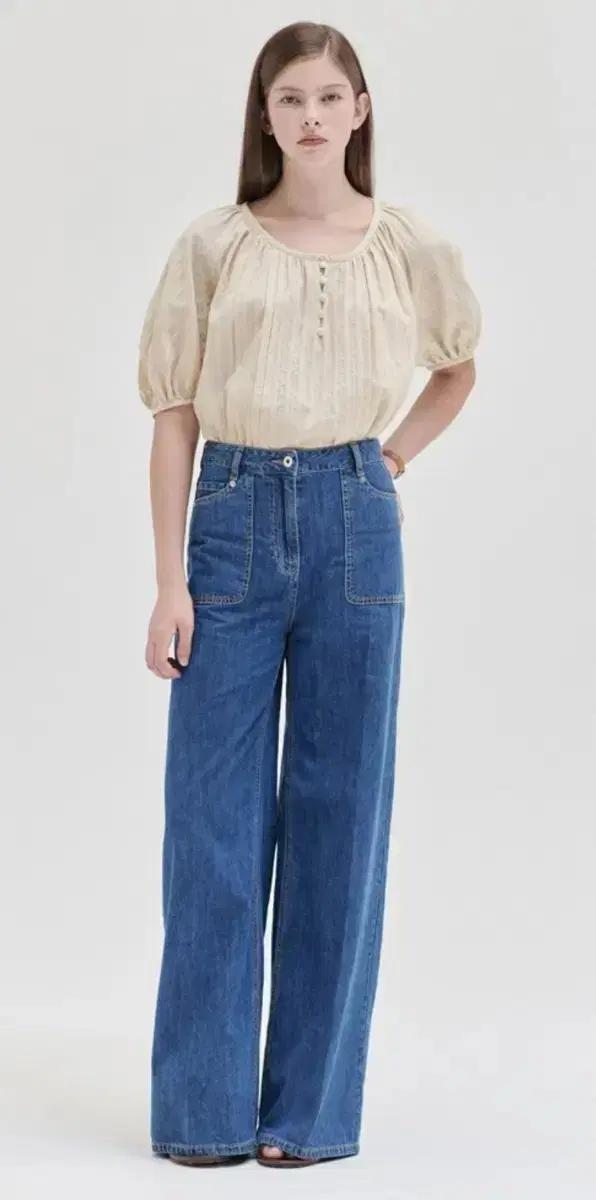 닐바이피 데님 24N summer wide denim [BL]