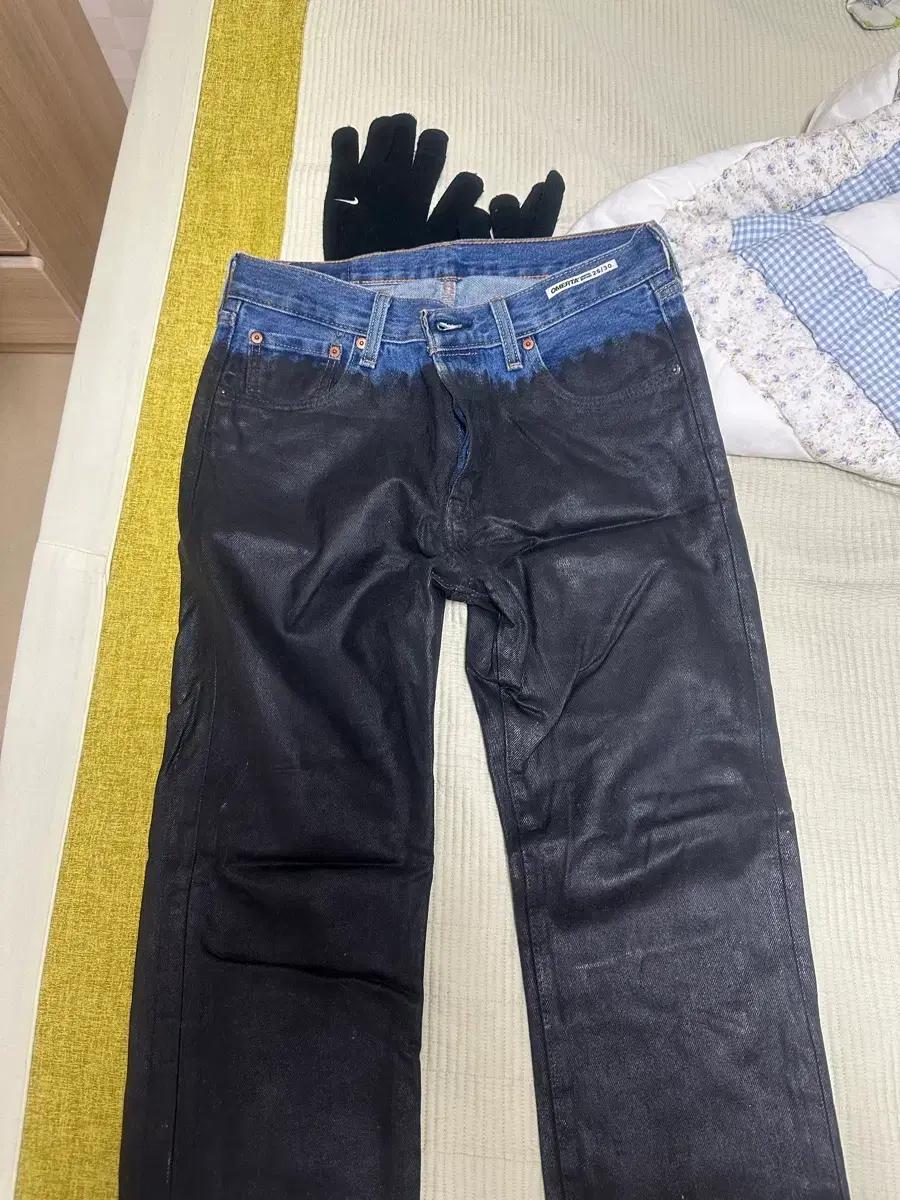 OMERTA x Levi s투페이스진 501