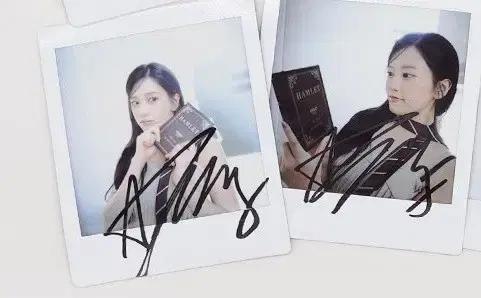아이브 안유진 싸인폴라로이드 양도
