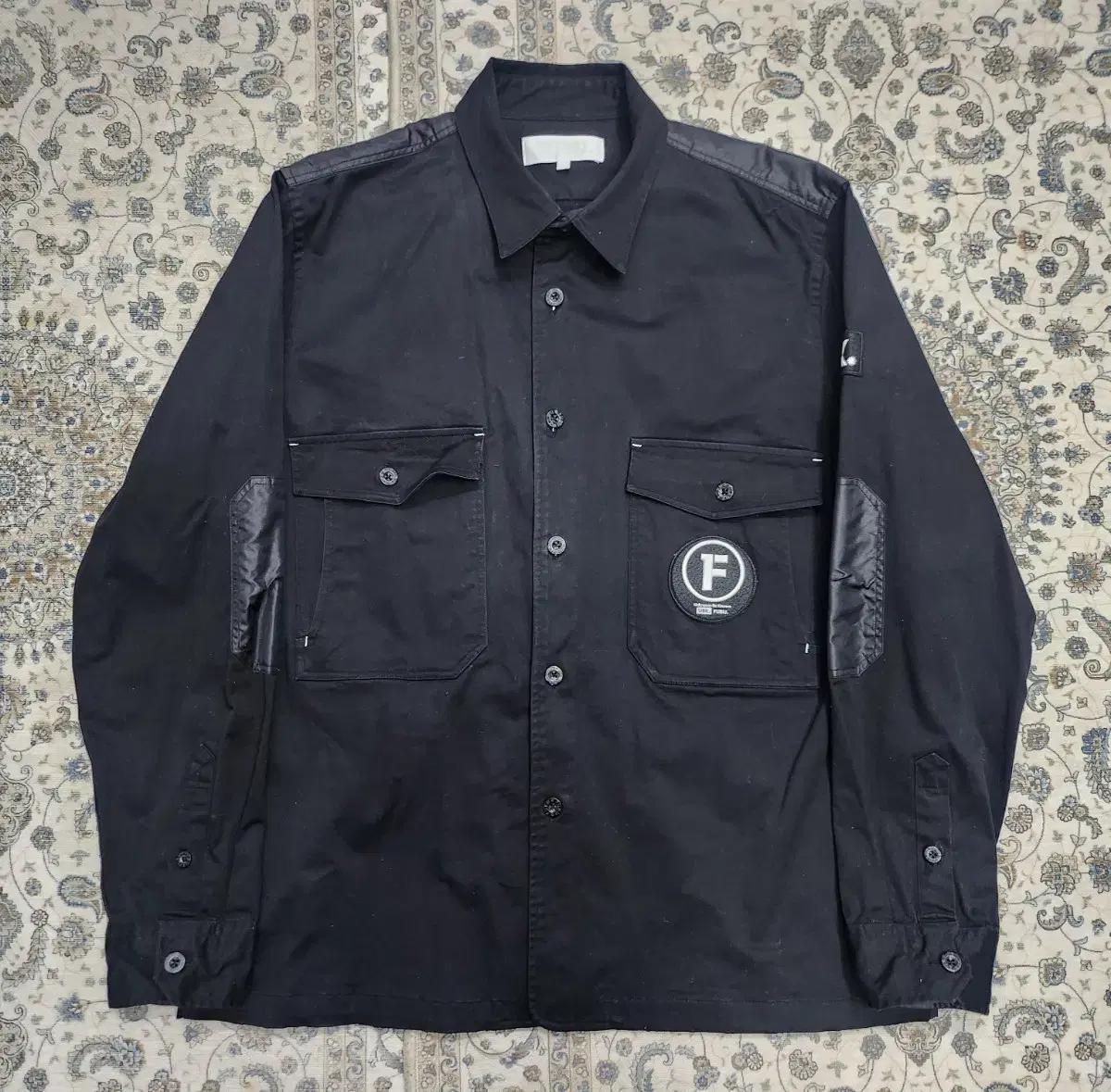 FUBU 나일론 셔츠형 코치 자켓 2XL