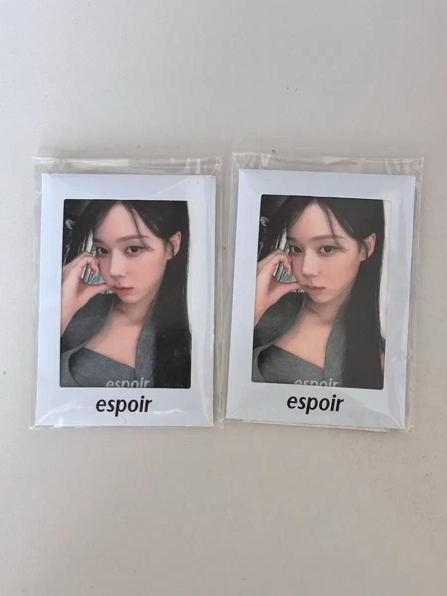 윈터 에스쁘아 포카 미개봉
