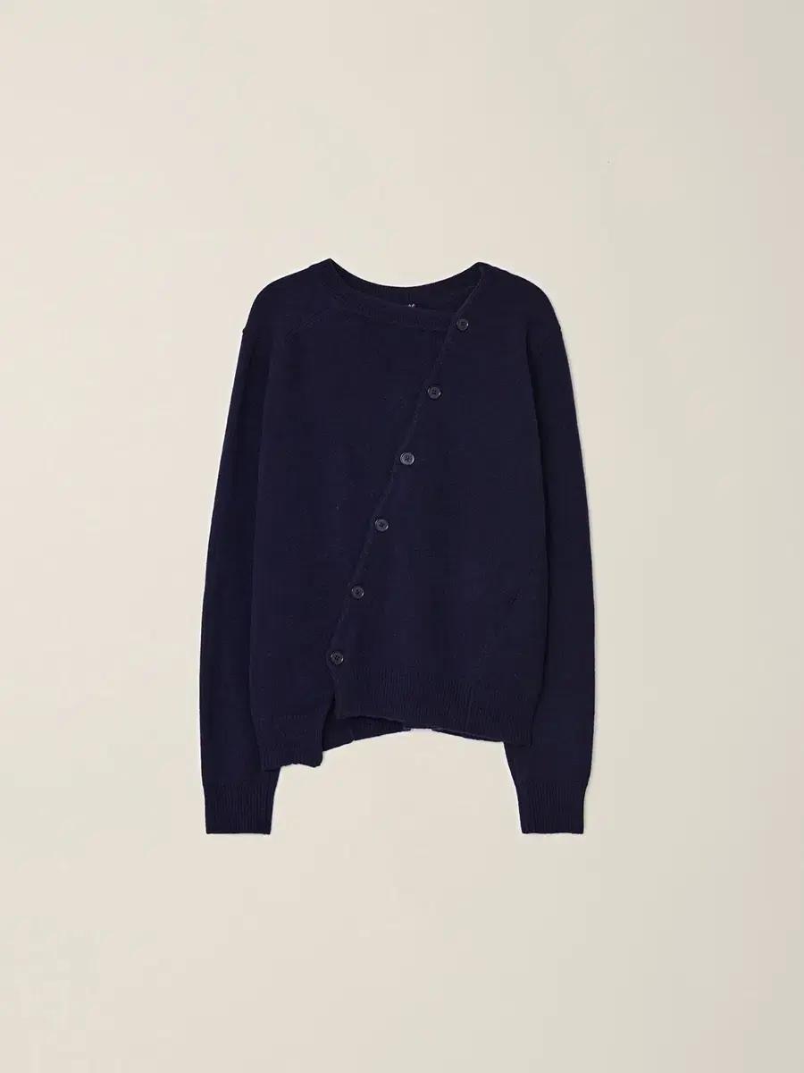 이이 누마레 2 WAY CARDIGAN NAVY