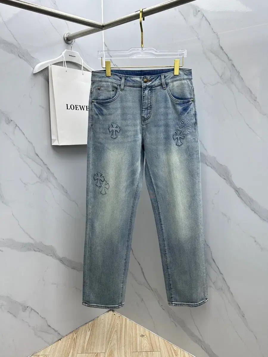 2026신품 크롬하츠 Chrome Hearts 크롭하츠 데님 청바지