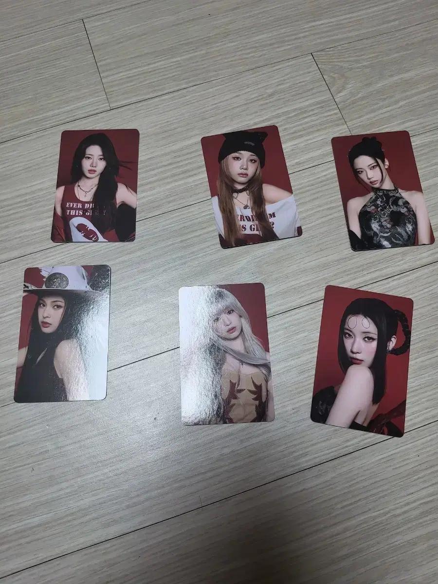 베이비몬스터 포카 세트 판매합니다