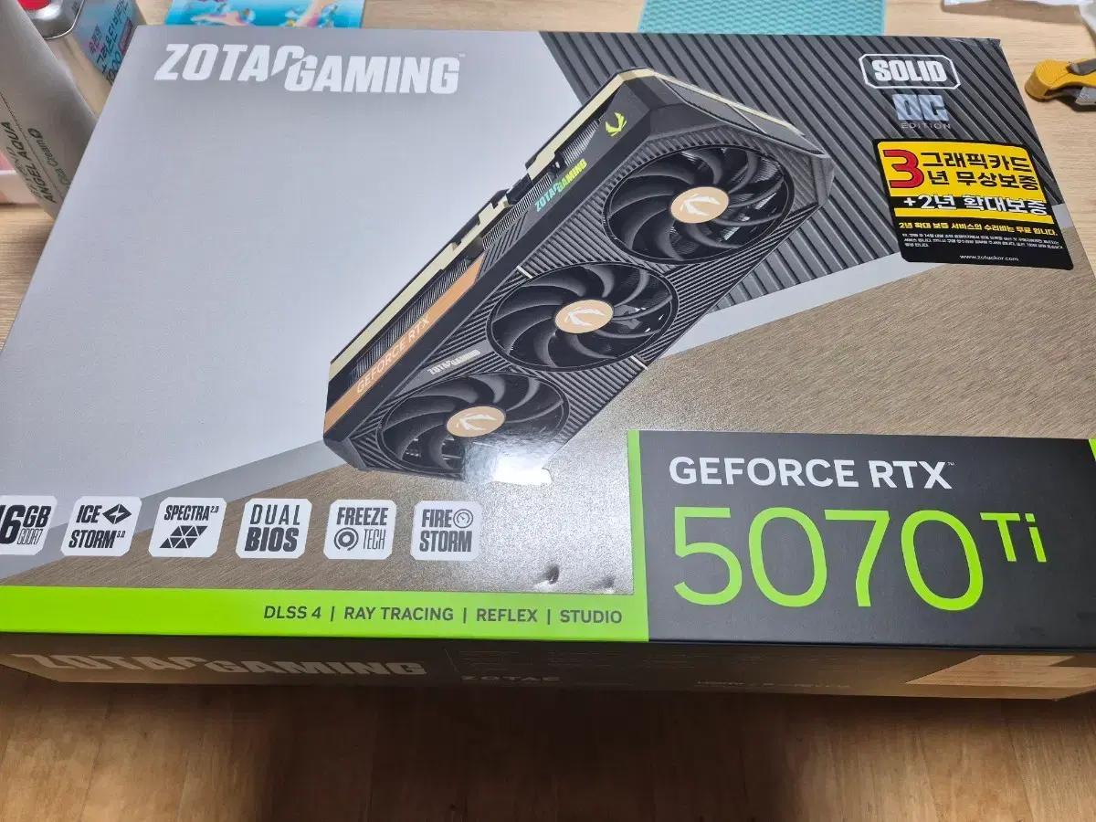 ZOTAC RTX 5070Ti SOLID OC