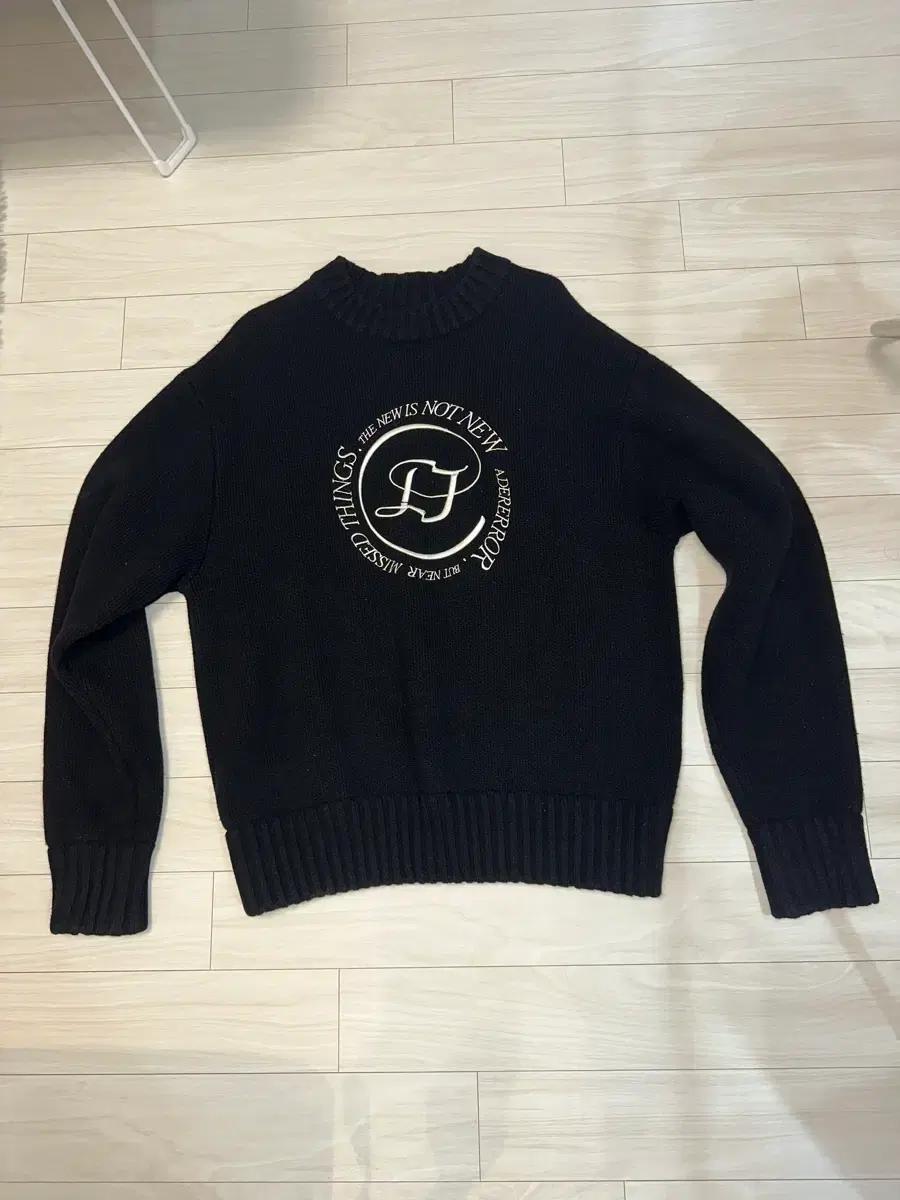 아더에러 니트 블랙 22fw a1 사이즈 adererror