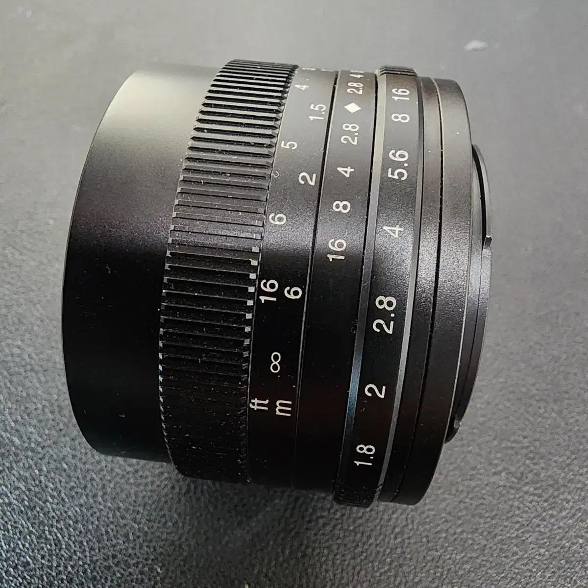 7artisans 50mm 1.8 렌즈 (후지)