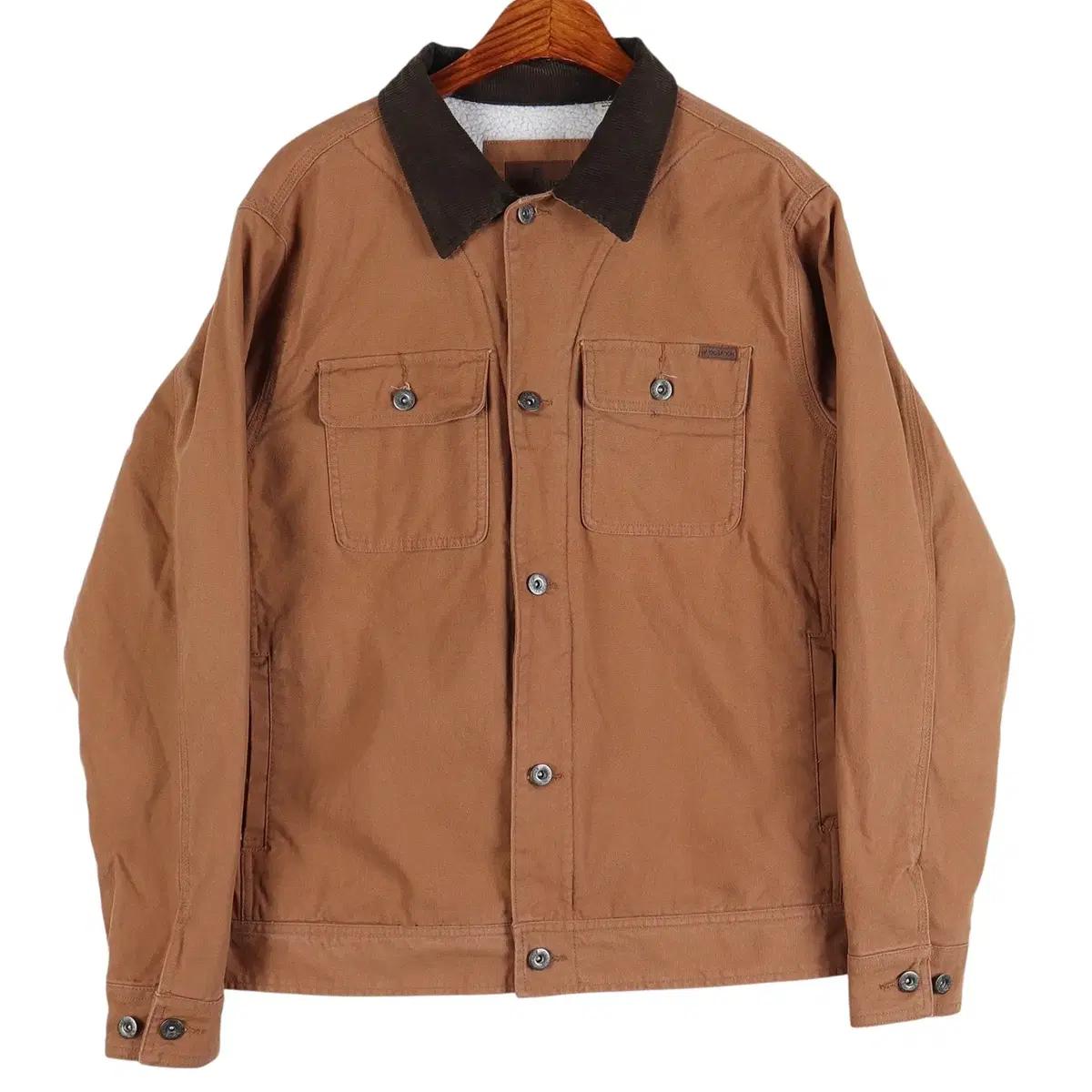 울리치 WOOLRICH 브라운 쉐르파 워크 자켓 M / k2522