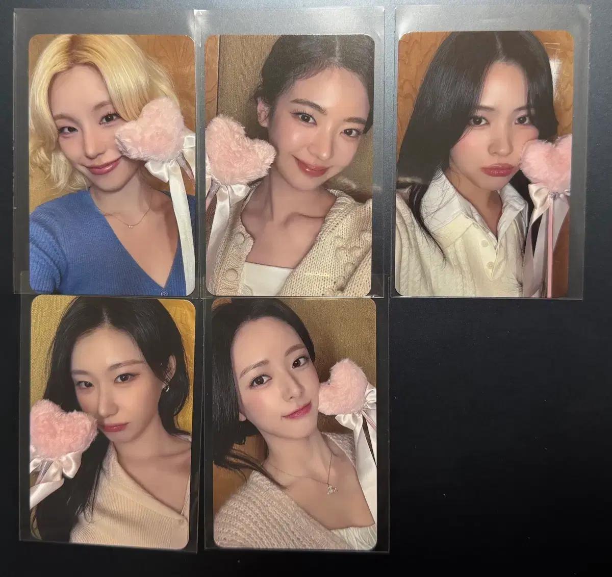 ITZY 있지 터널비전 포토카드 메이크스다 상하이 SHANGHAI 세트