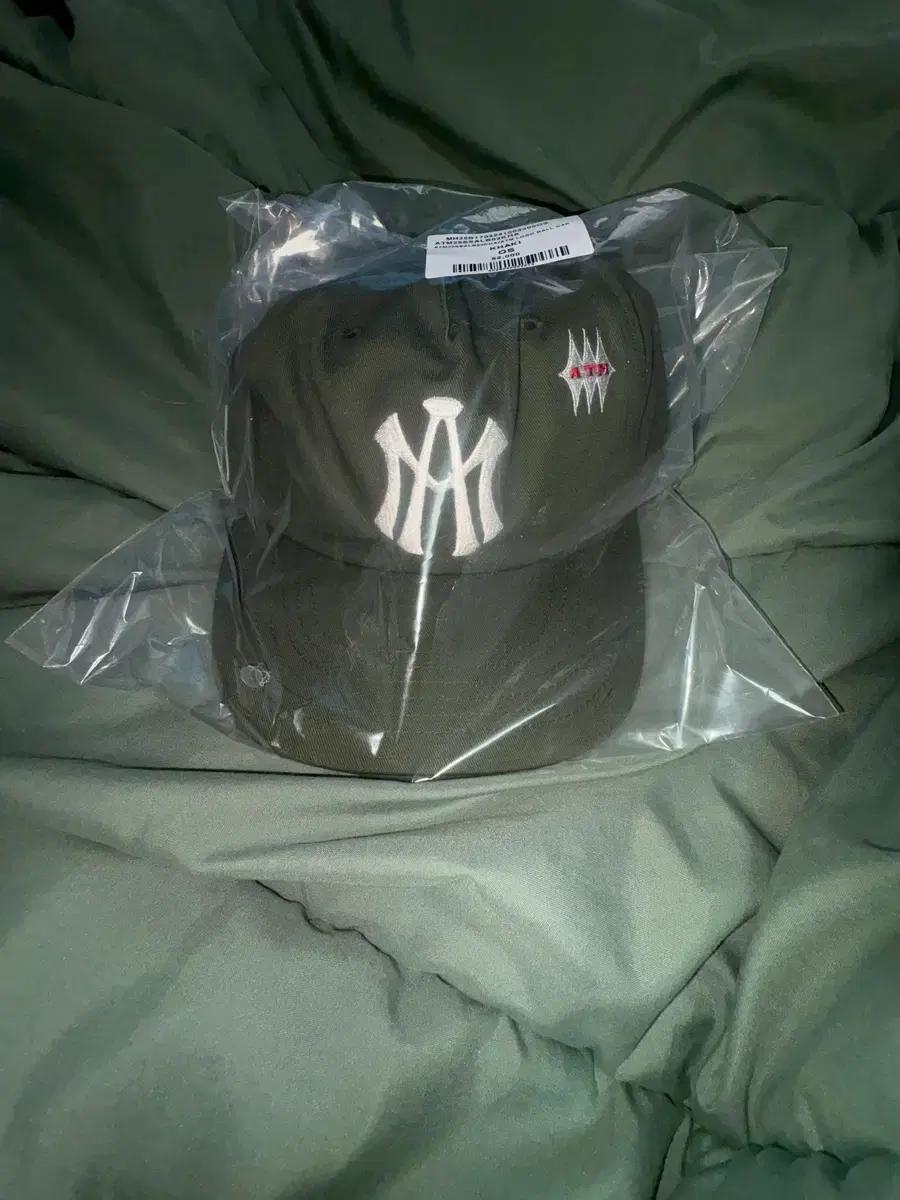 애프터매스 ATM LOGO BALL CAP (KHAKI)