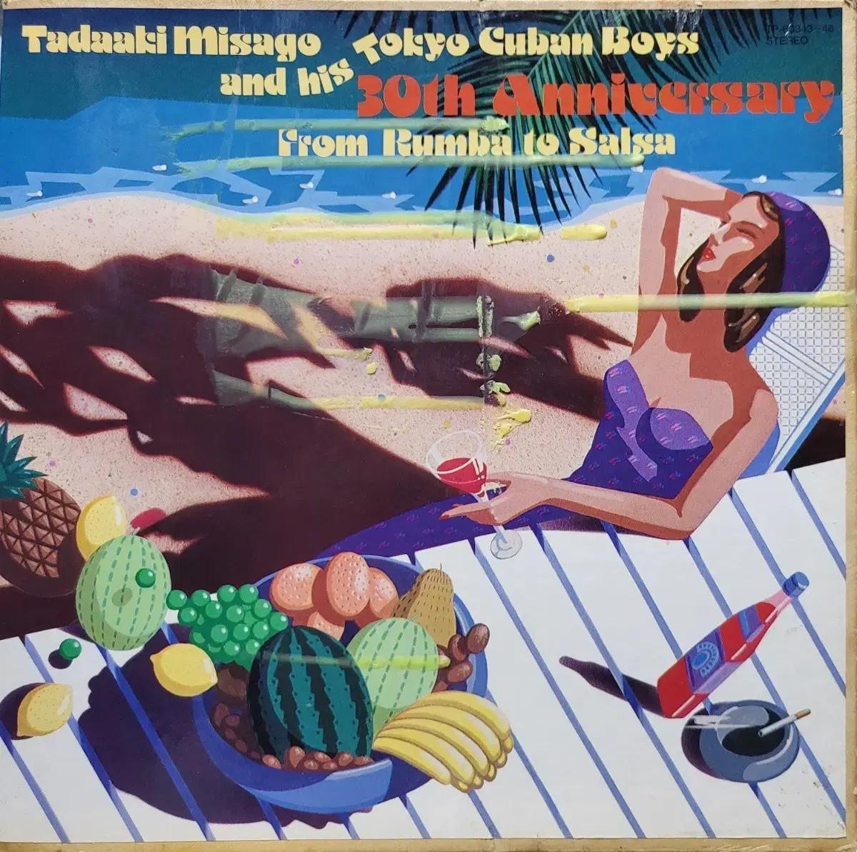 L.166. 4LP. 타다아키 미사고 Tokyo Cuban Boys 앨범