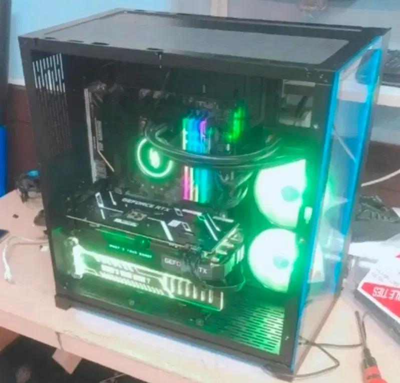 급처)램64G+RTX3070 프리미엄 본체+벤큐 모니터 컴퓨터 팝니다