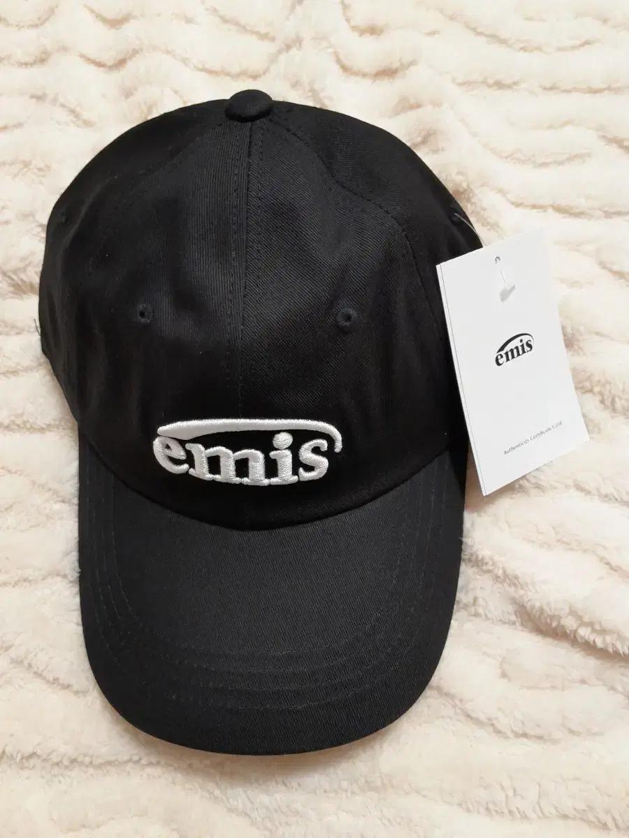 emis 블랙 볼캡 새상품