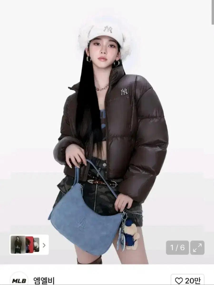 [새제품][카리나PICK] 베이직 팔레트 호보백 뉴욕양키스 (블랙/F)