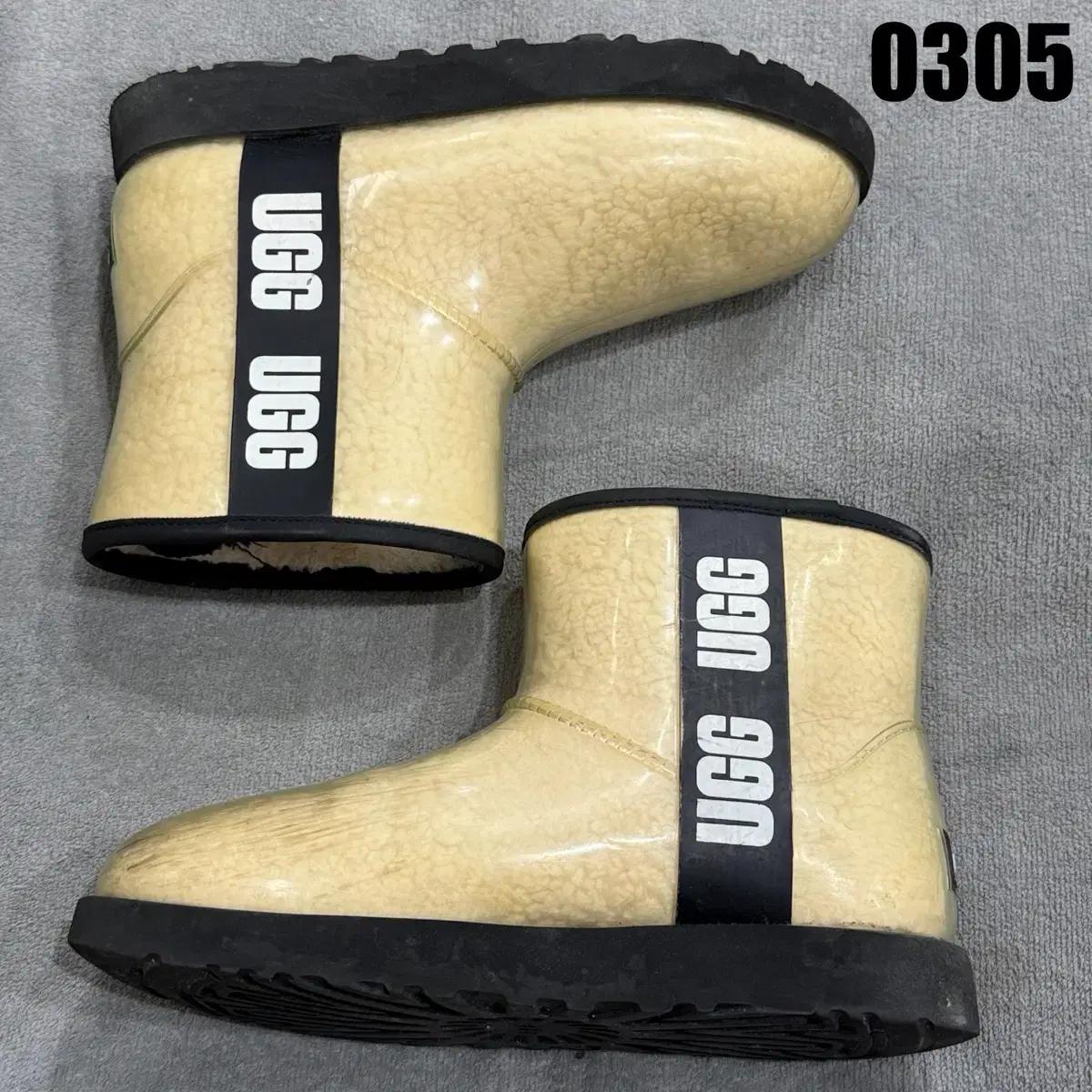UGG 어그 부츠 아이보리 숏 부츠