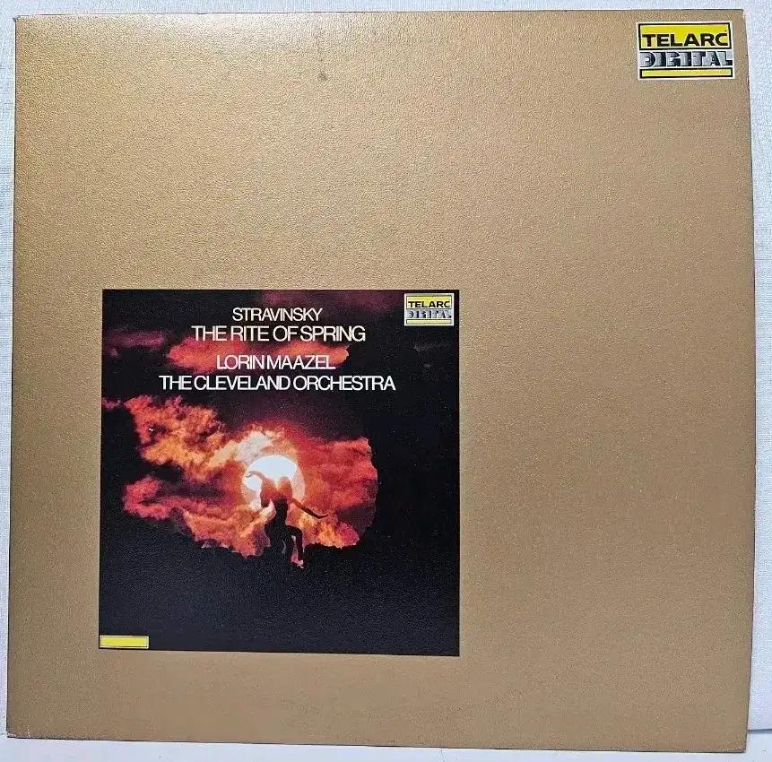 스트라빈스키 봄의 제전  TELARC LP