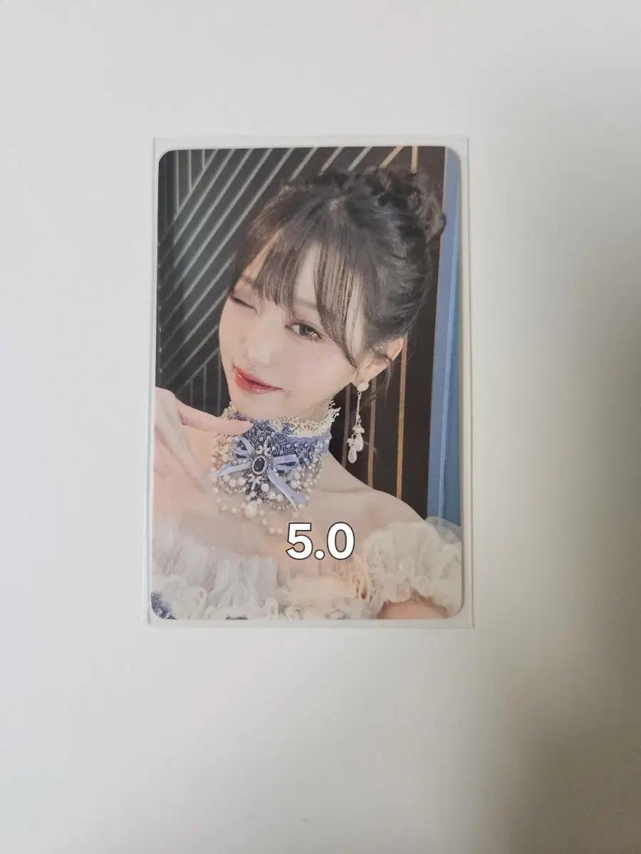 아이브 스위치 이즈위 원영 포카 판매.