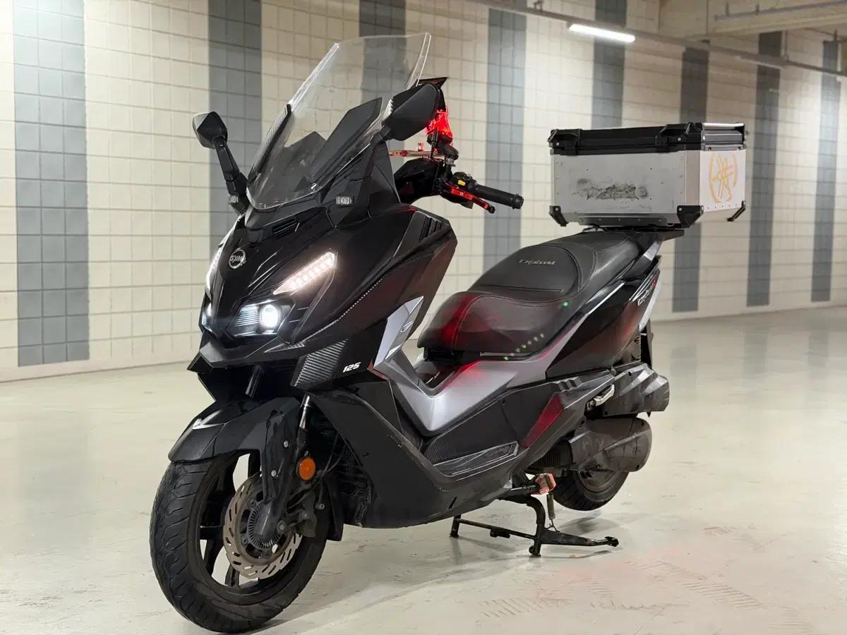 SYM 크루심알파125 22년식 배달대행풀셋팅(pcx,nmax,보이져)