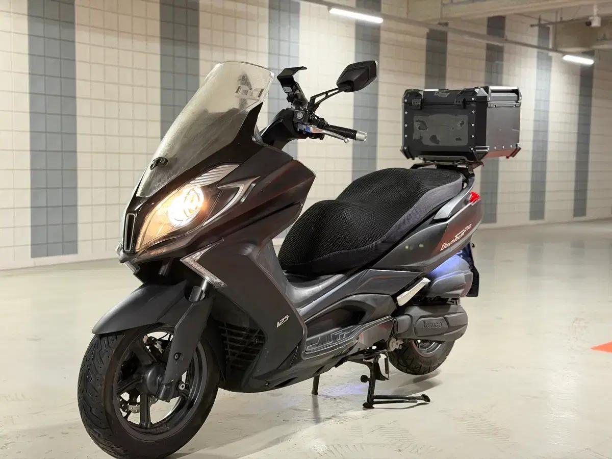 킴코 다운타운125st 17년식 배달대행풀셋팅 (pcx,nmax,보이져)