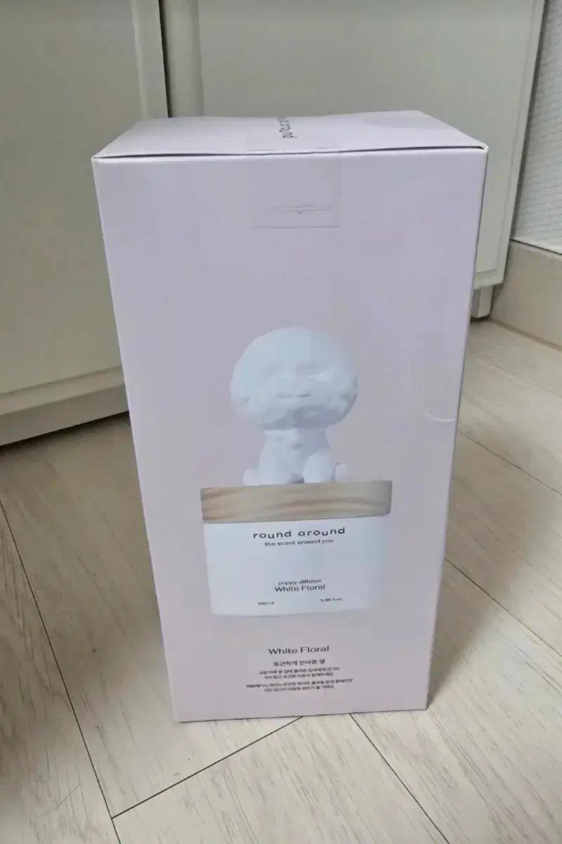 [새상품] 라운드 어라운드 댕댕이 디퓨저 화이트 플로럴 100ml