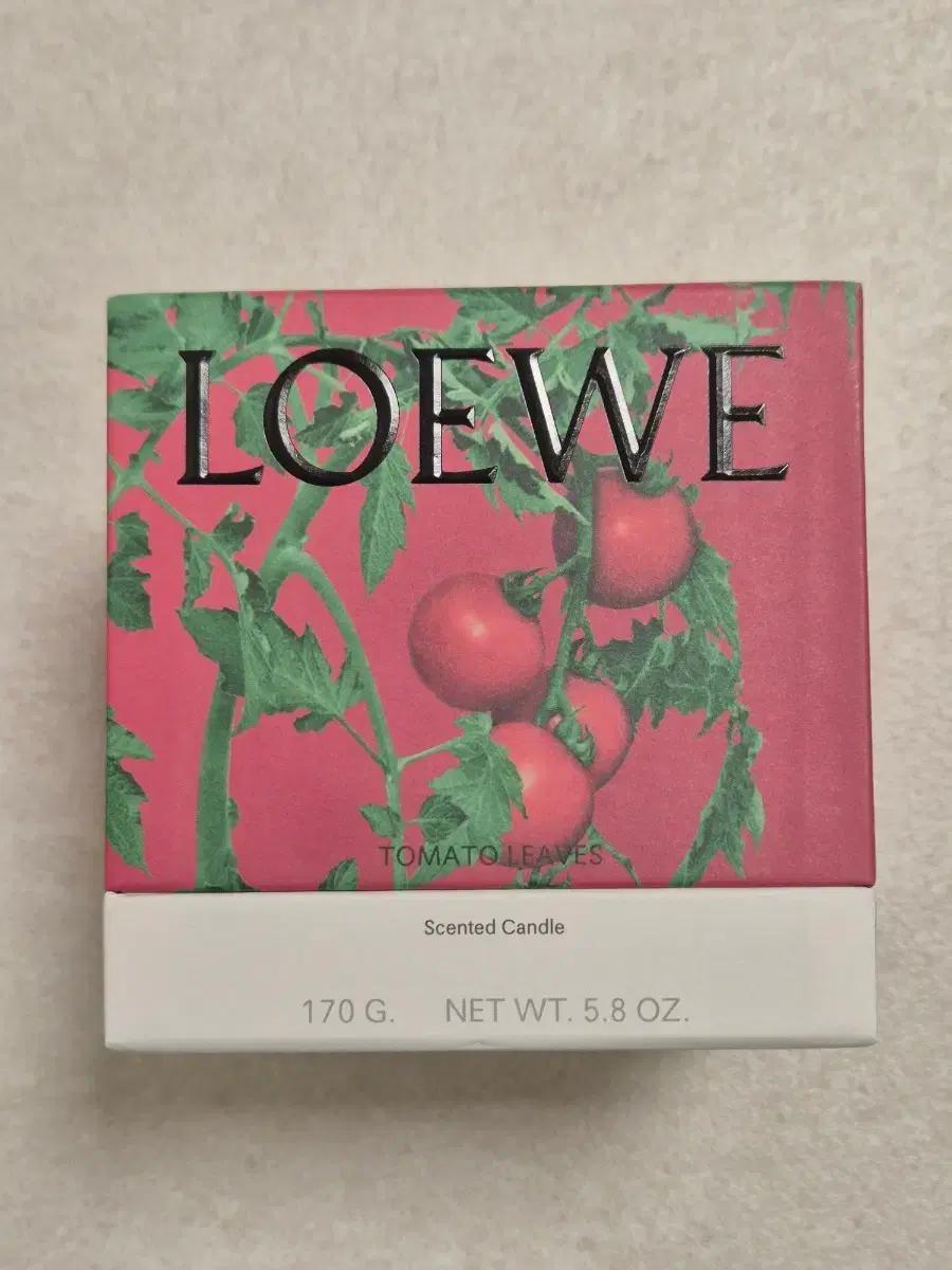 미개봉 국택) 로에베 캔들 토마토 리프 170g