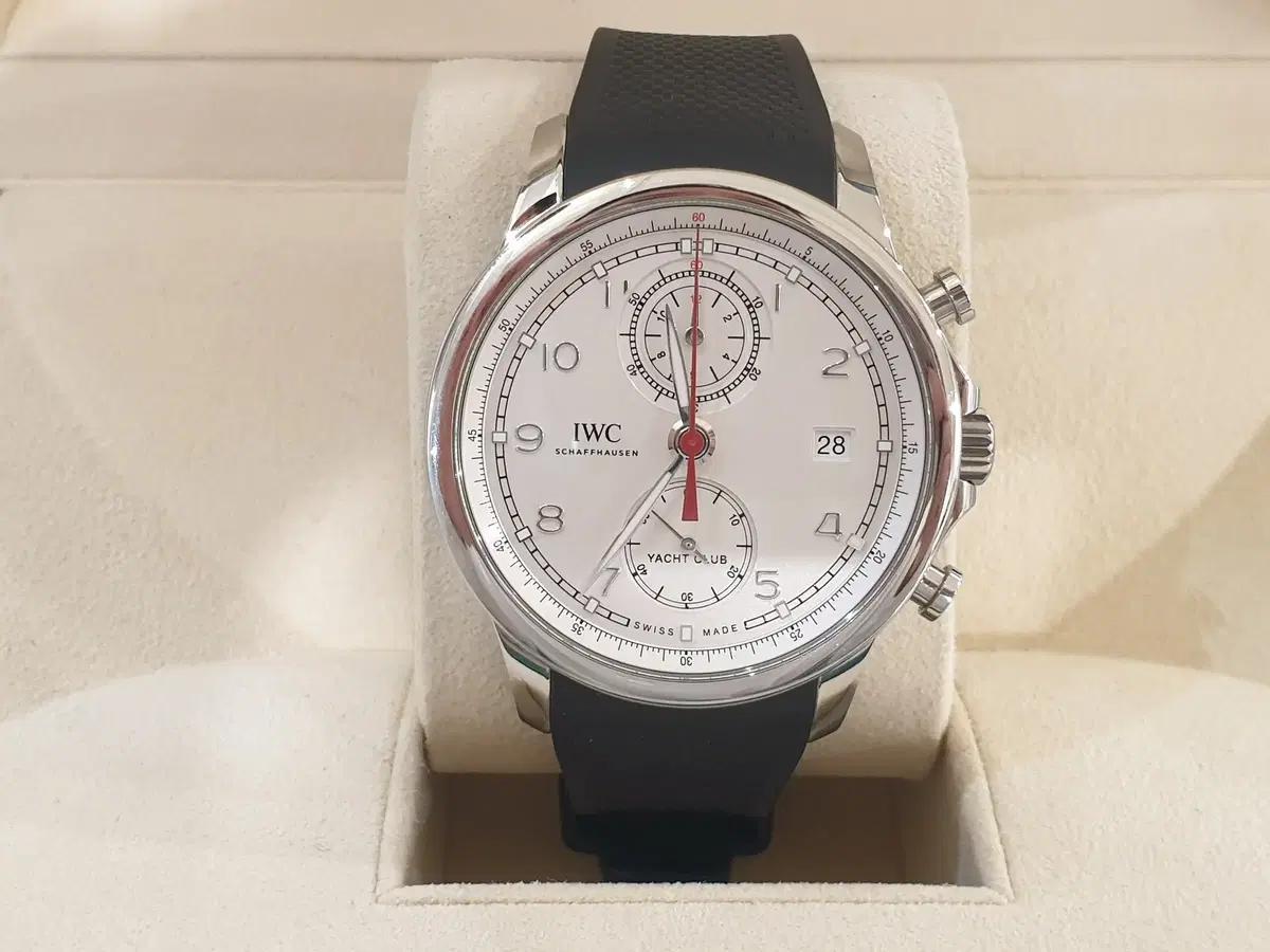 IWC 요트클럽 러버밴드 IW390502