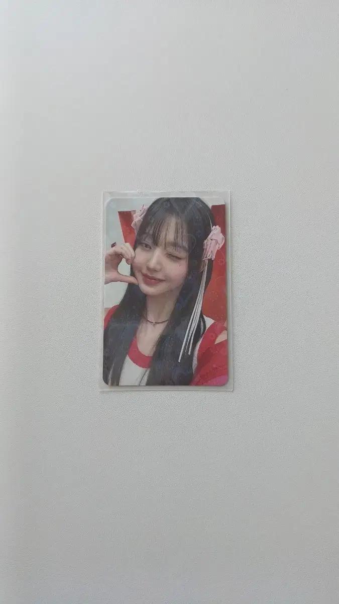 아이브 장원영 mine 포카