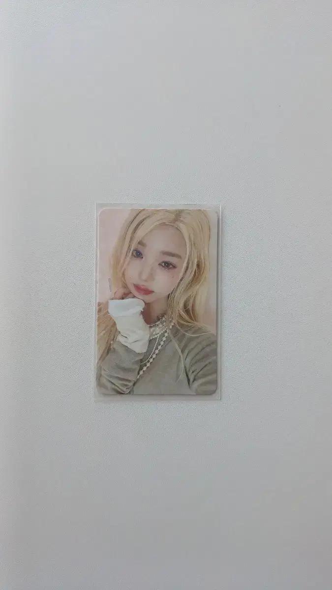 아이브 장원영 mine 포카