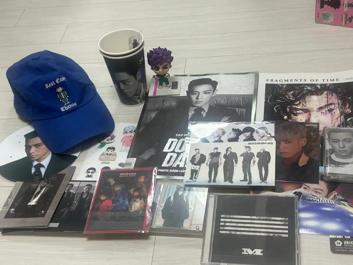 빅뱅 굿즈 T.O.P 탑 굿즈 모음 일괄 개별 판메 둠다다 타노스