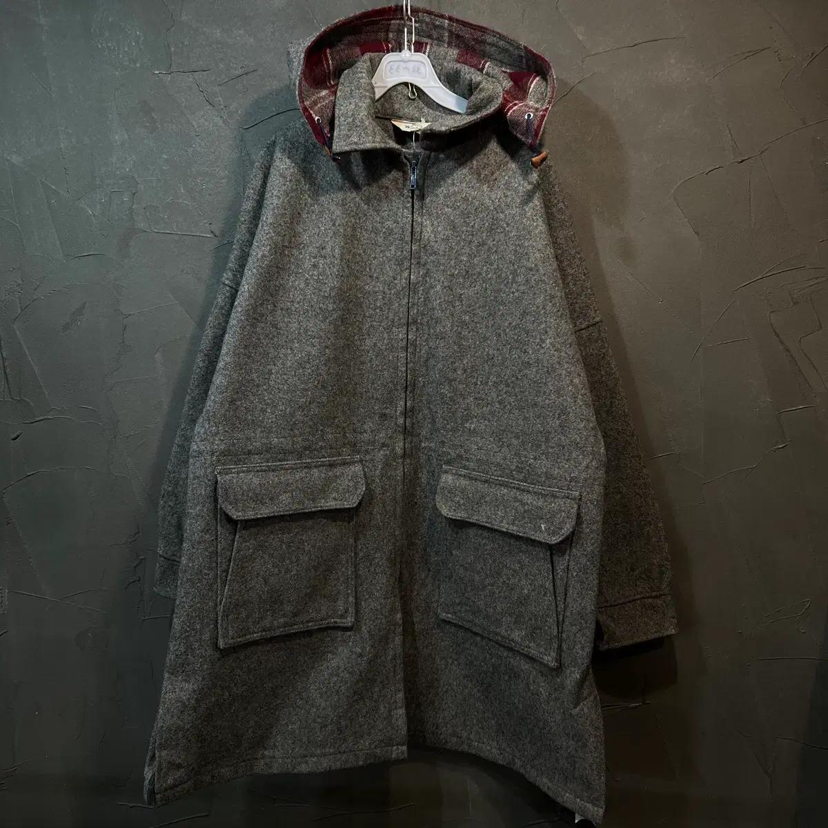 울리치 Woolrich 빈티지 울 후드 자켓