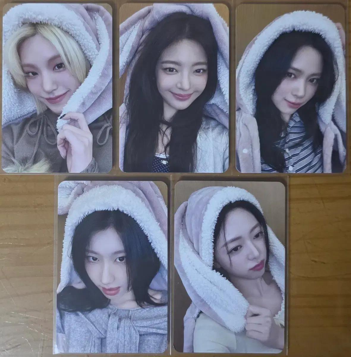있지 ITZY 메이크스타 미공포 세트