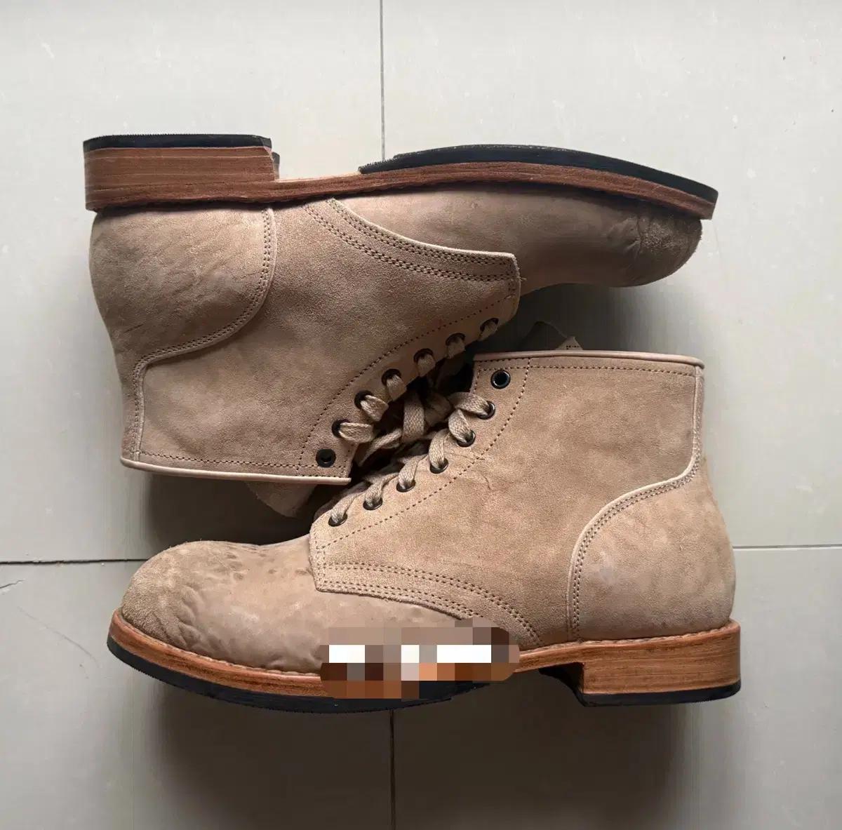 [M11]비즈빔24AW Brigadier Boots브리가디어 부츠 샌드