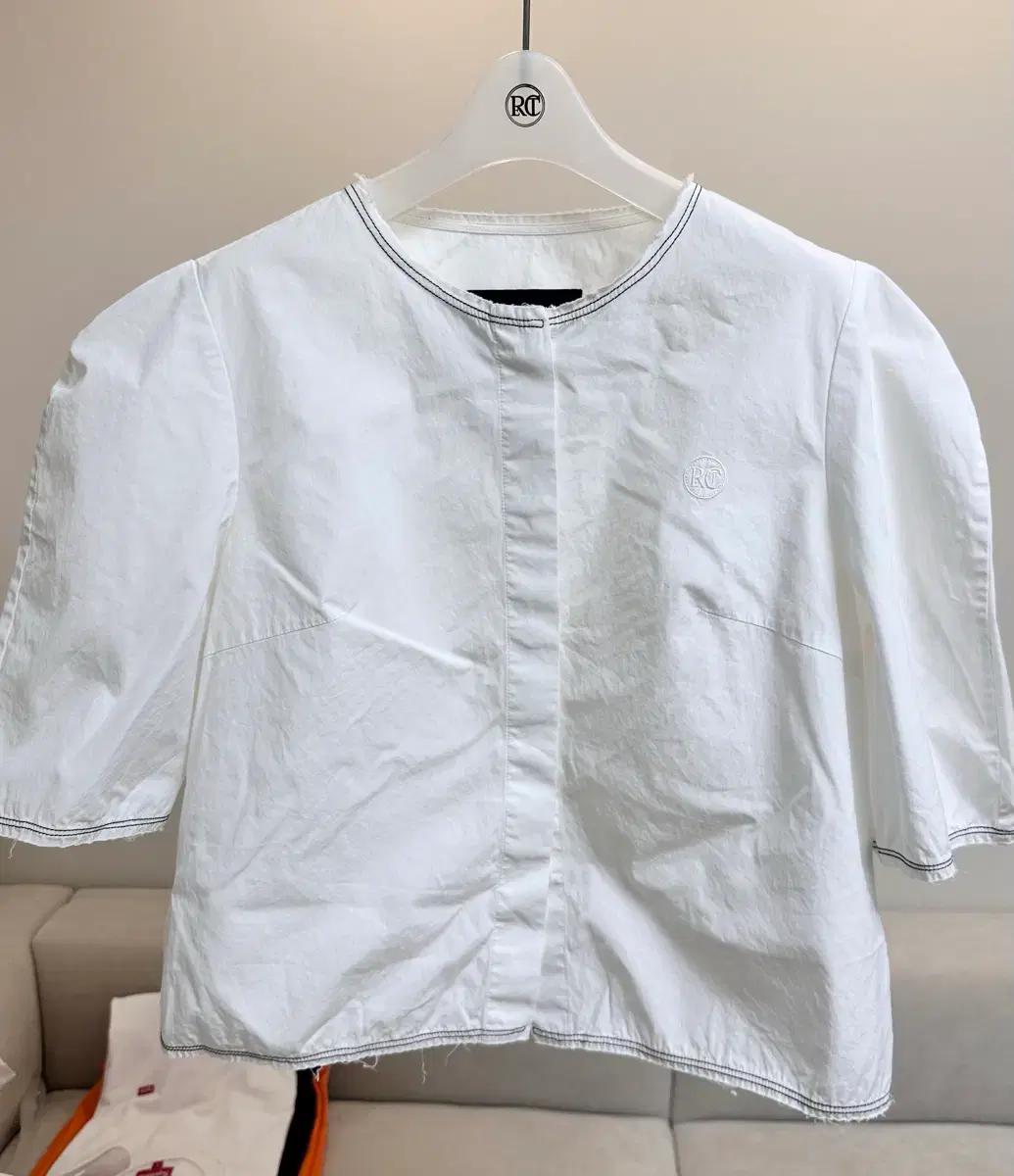 Recto 렉토 스티치 셔츠 블라우스