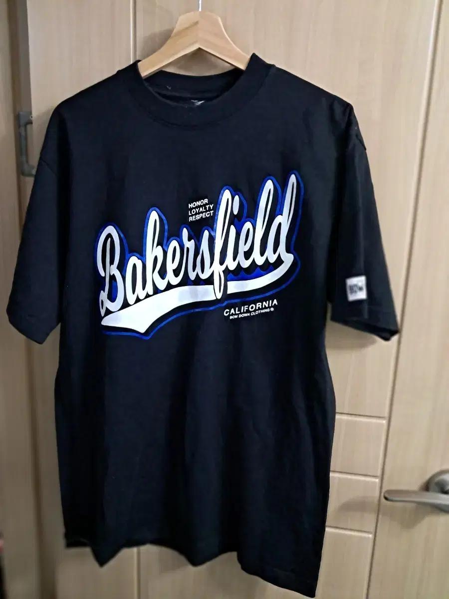 Bakersfield 검정 반팔 티셔츠