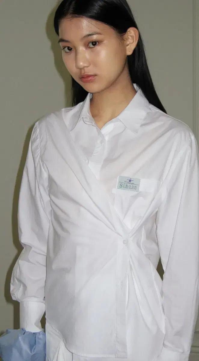 당일배송) 시눈 classic cotton shirt(white)