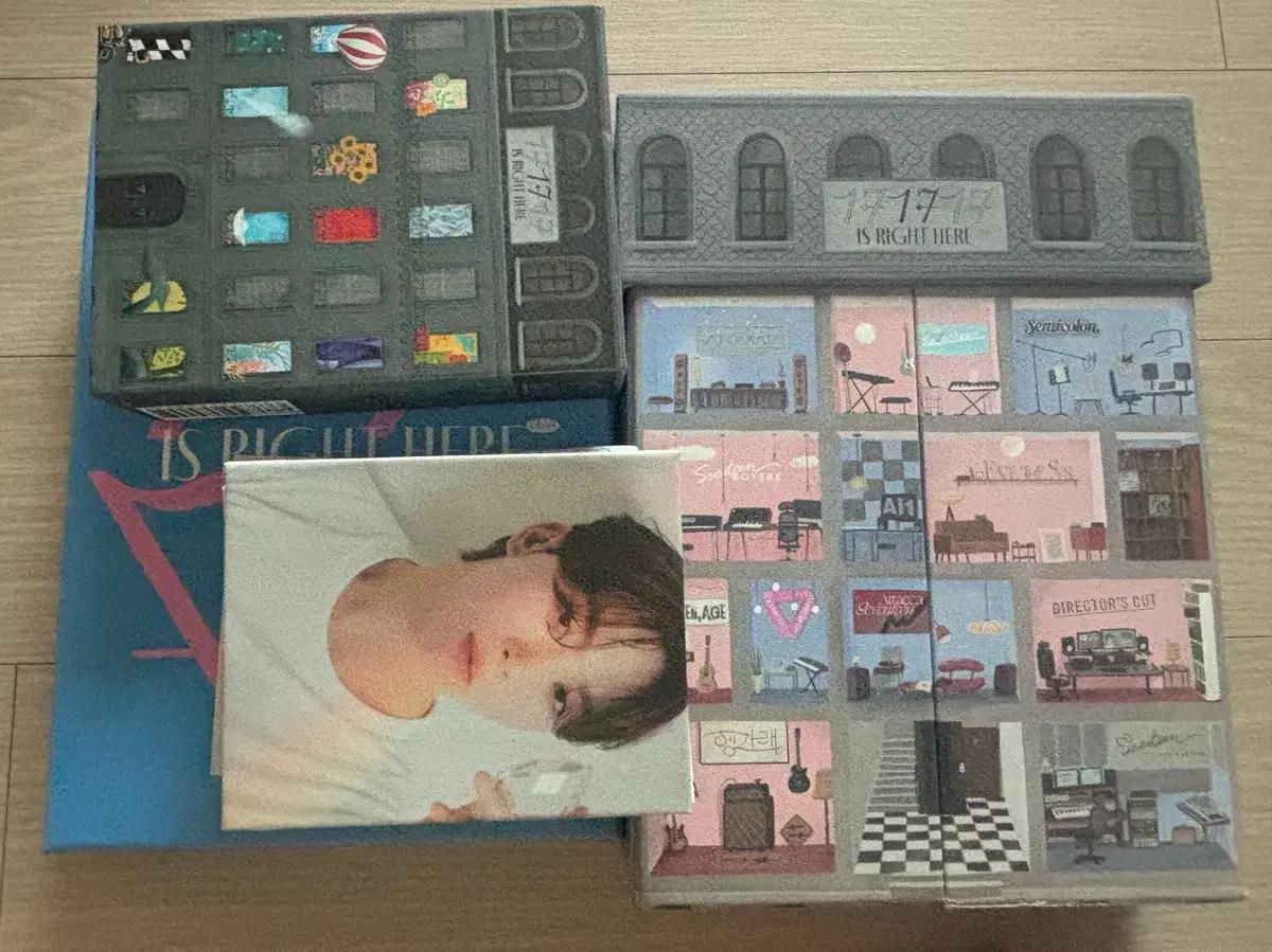 17 is right here 앨범(캐럿반,일반반,키트) 판매합니다